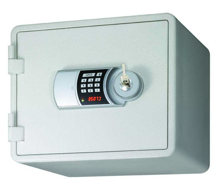 EAGLE FIRE RESISTANT SAFE, YESM-020K DIGITAL+KEYLOCK (WHITE)