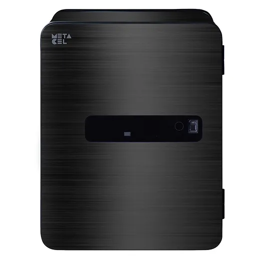 EAGLE PREMIUM FIRE RESISTANT SAFE, MC-40 PR (HG) DIGITAL + FINGERPRINT SENSOR (HAIRLINE GREY)