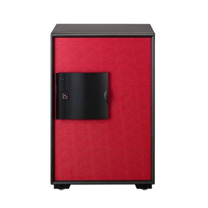 EAGLE PREMIUM FIRE RESISTANT SAFE, EGE-085 DIGITAL + KEY LOCK + FINGERPRINT SENSOR (RED)