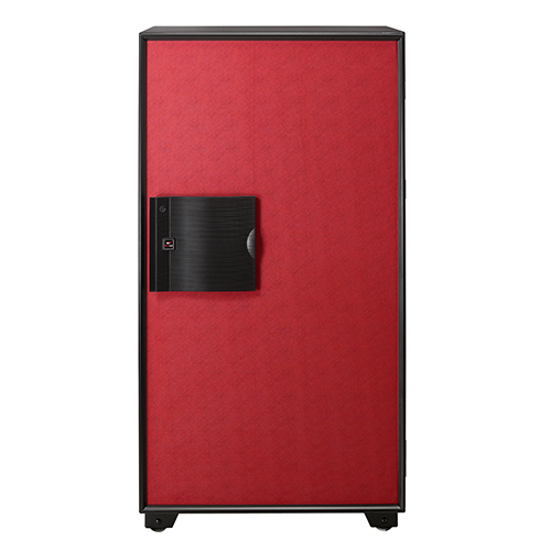EAGLE PREMIUM FIRE RESISTANT SAFE, EGE-120 DIGITAL + KEY LOCK + FINGERPRINT SENSOR (RED)