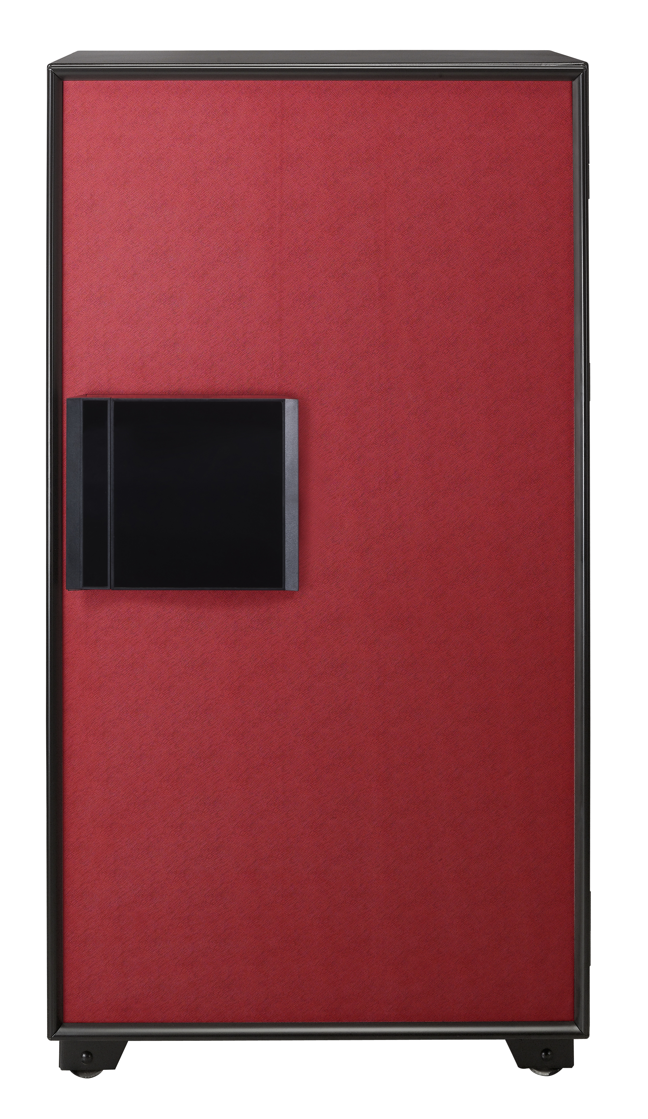 EAGLE PREMIUM FIRE RESISTANT SAFE, EGE-130 DIGITAL + KEY LOCK + FINGERPRINT SENSOR (RED)