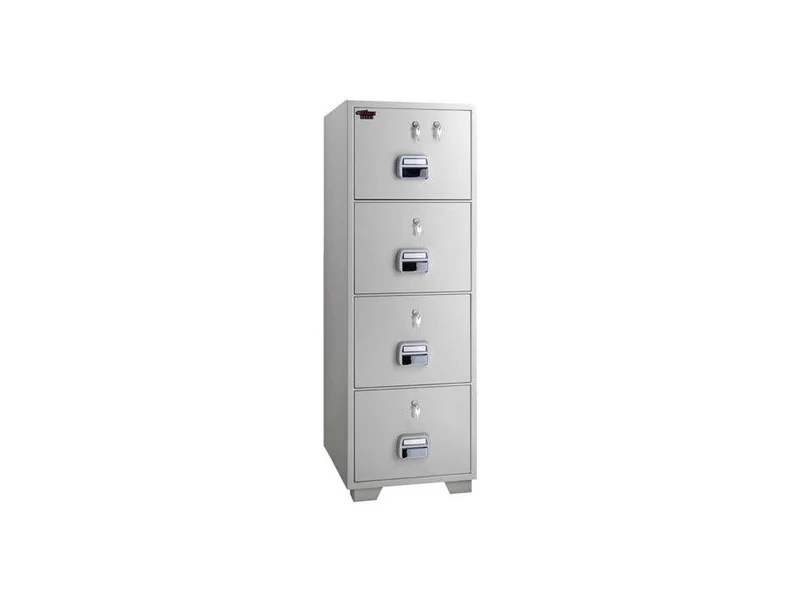 Eagle Fire Resistant Filing Cabinet -  SF 680 4TKK, 4 Drawers With a Single Key Lock On Each Drawer And Two Locks On The Top Drawer