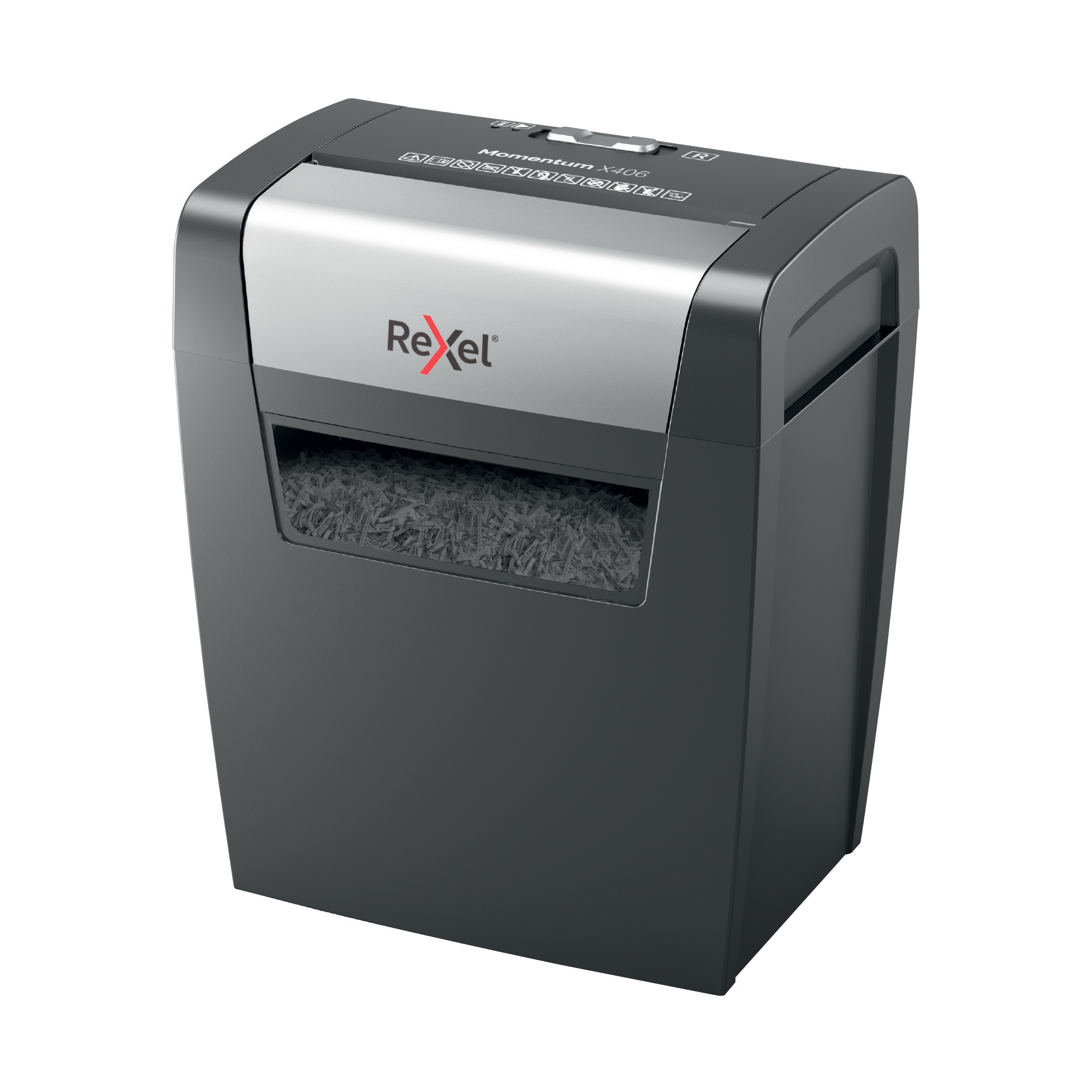 Rexel Momentum X406 Cross Cut Paper Shredder