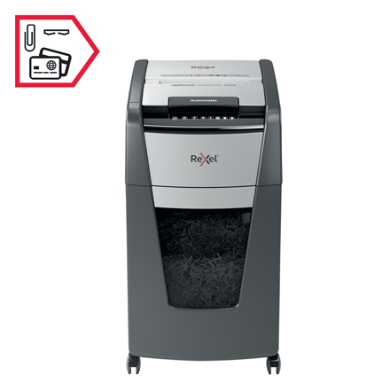 Rexel Optimum AutoFeed+ 225X Automatic Cross Cut Paper Shredder