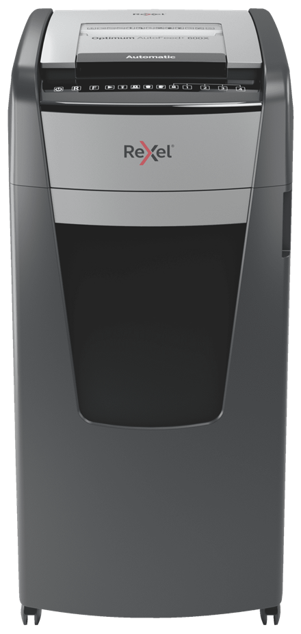 Rexel Optimum AutoFeed+ 600X Automatic Cross Cut Paper Shredder