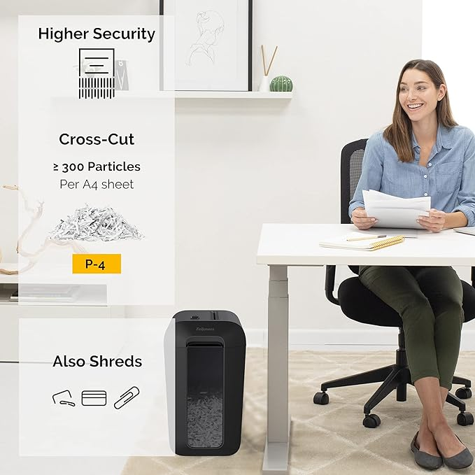 Fellowes Powershred LX65 Cross-Cut Shredder