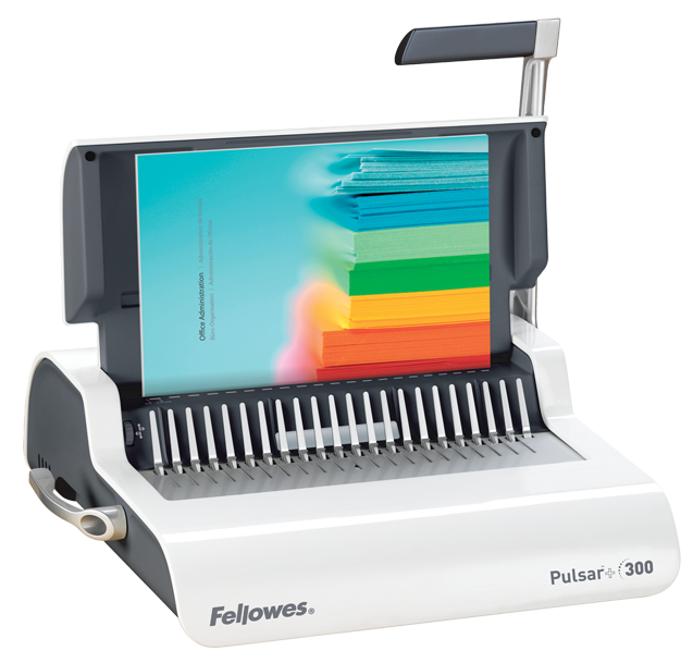 Fellowes Pulsar+ 300 Manual Comb Binding Machine