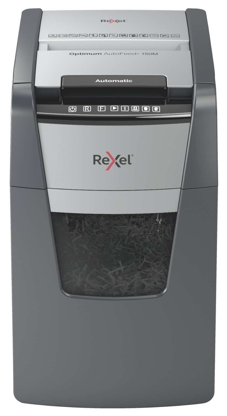 Rexel Optimum AutoFeed+ 150M Automatic Micro Cut Paper Shredder